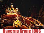 „Bayerns Krone 1806 – 200 Jahre Königreich Bayern“. Sonderausstellung der Bayerischen Schlösserverwaltung in der Münchner Residenz (Foto: Martin Schmitz))